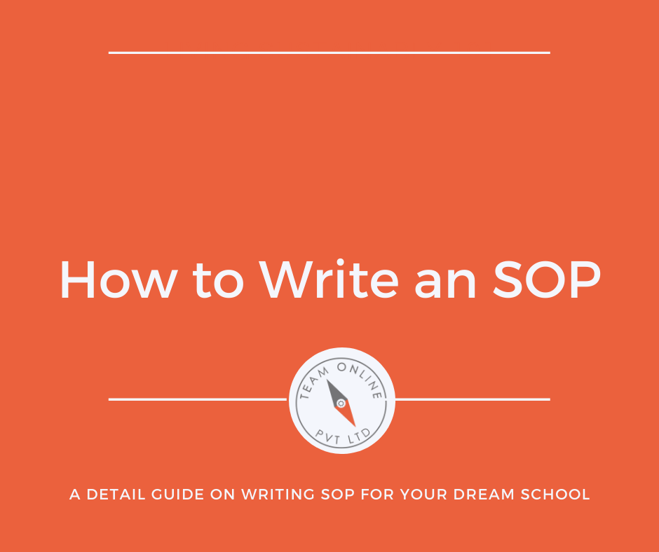 Writing an SOP